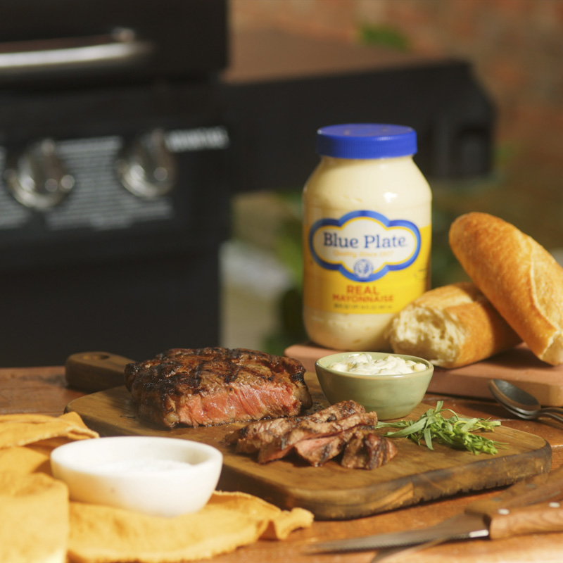 Perfectly Grilled Ribeyes with Tarragon Mayonnaise Recipe Reily Products