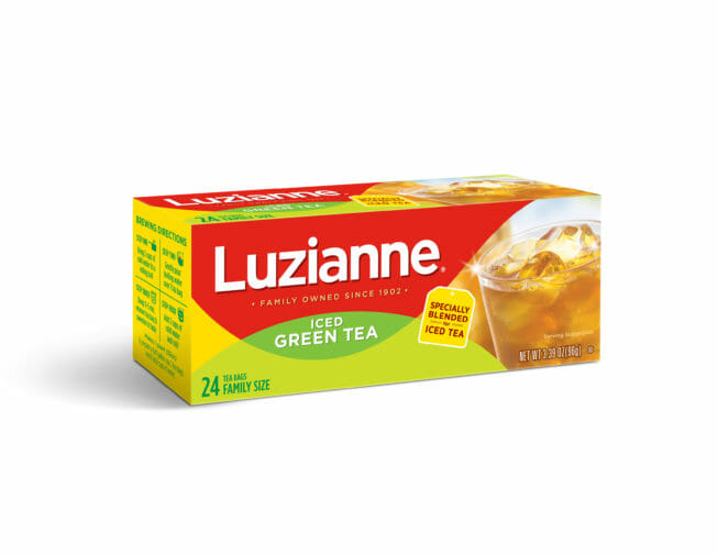 Luzianne Family Green Tea Bags 24 Count Reily Products