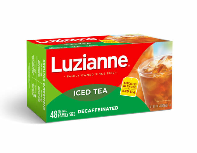 Luzianne Gallon Size Decaf Tea Bags 18 Count Reily Products
