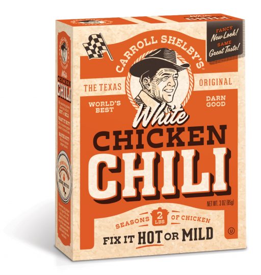 Carroll Shelby's White Chicken Chili Kit 3 oz Reily Products