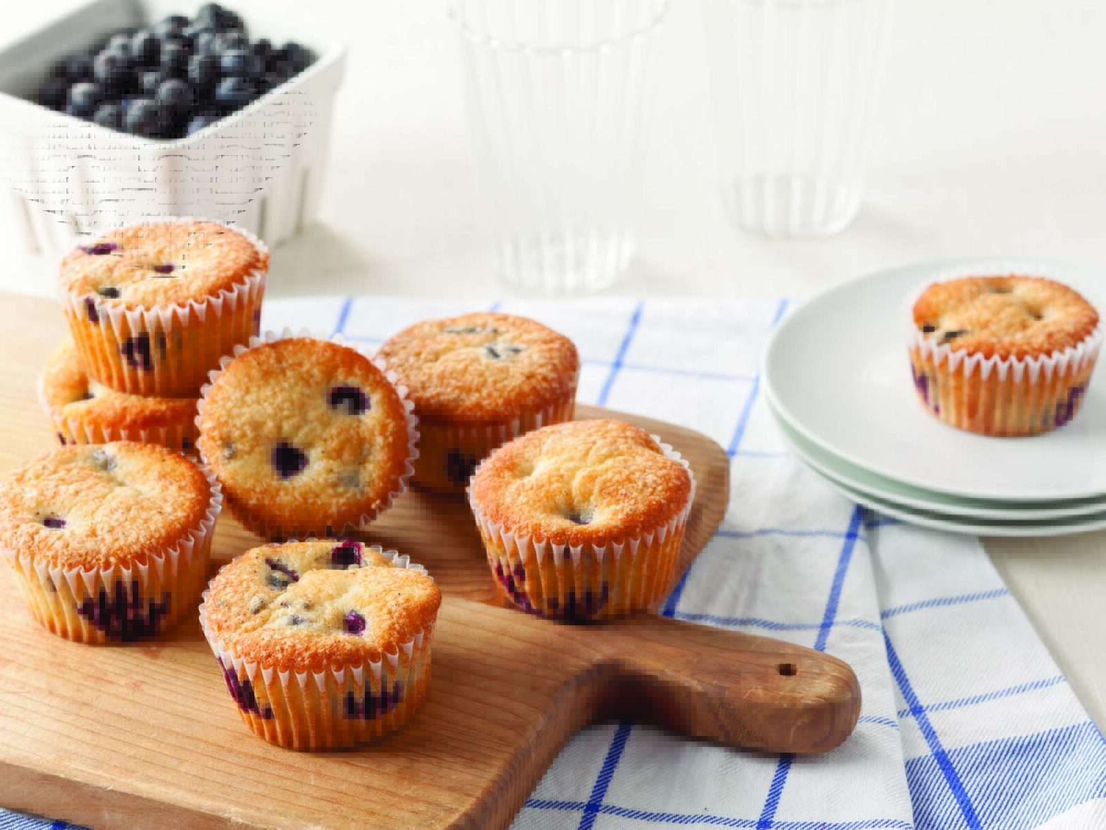 Very Blueberry Morning Muffins