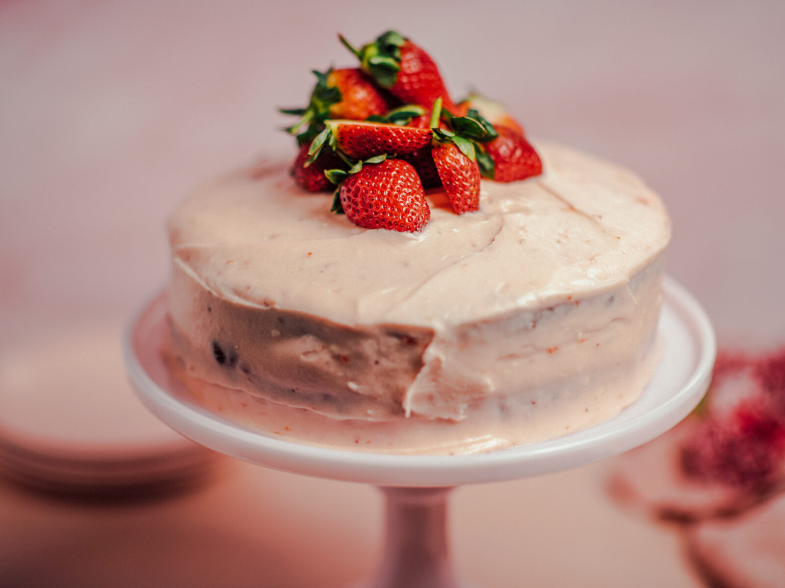 Strawberry Preserve Cake