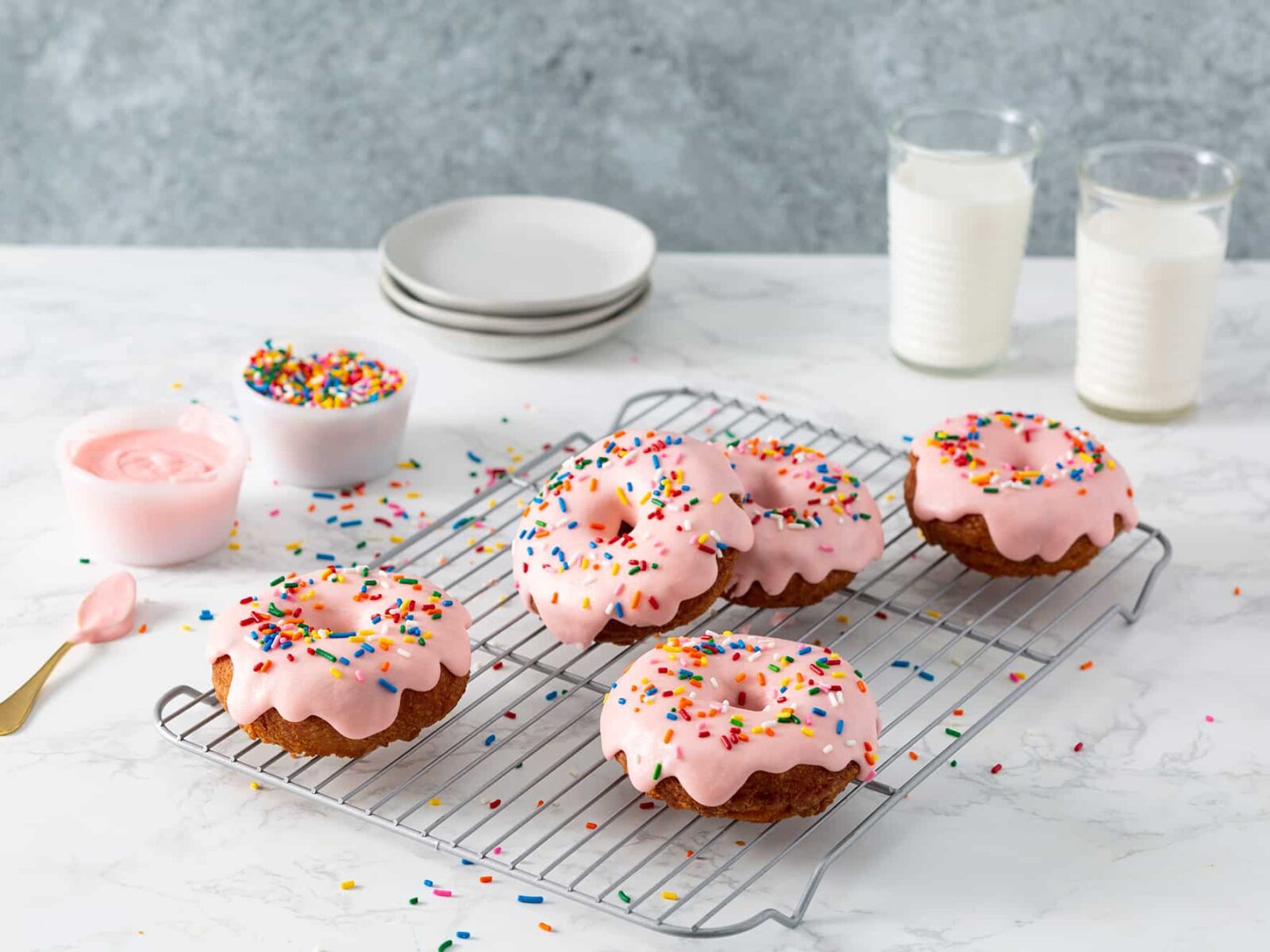 Glazed Cake Doughnuts