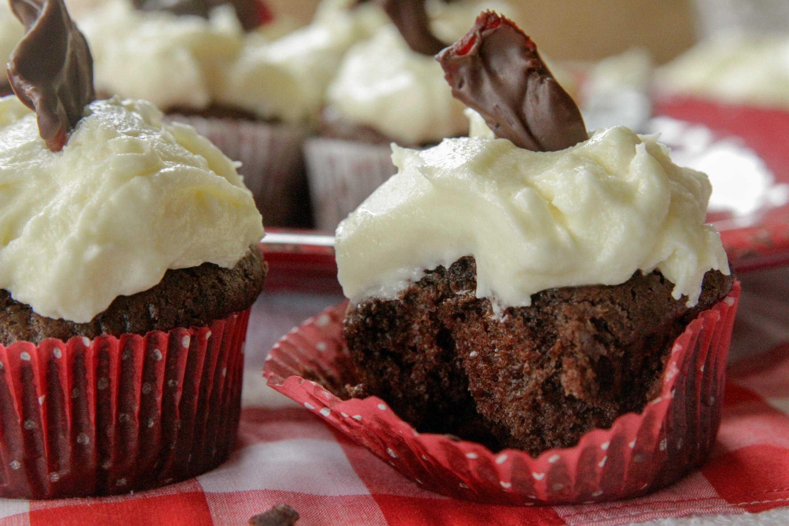 BaconTopped Chocolate Mayonnaise Cupcakes Recipe Reily Products