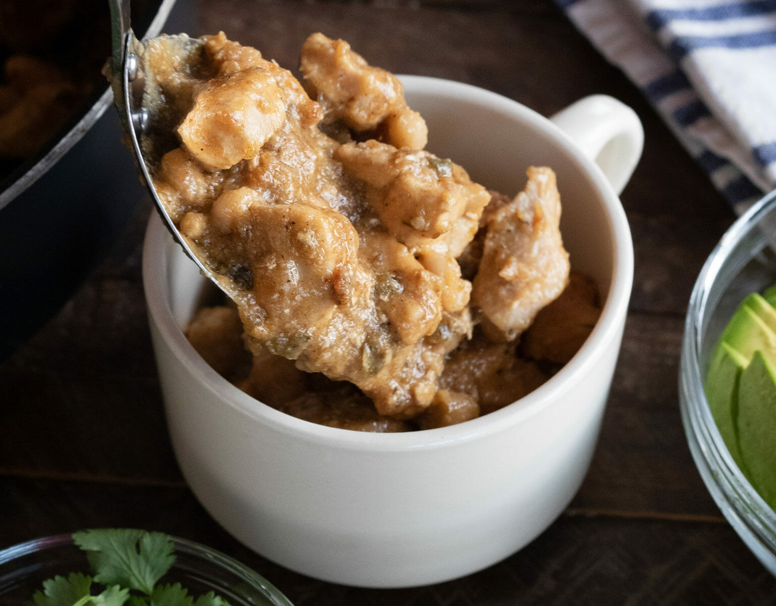 CARROLL SHELBY’S WHITE BEAN CHICKEN CHILI