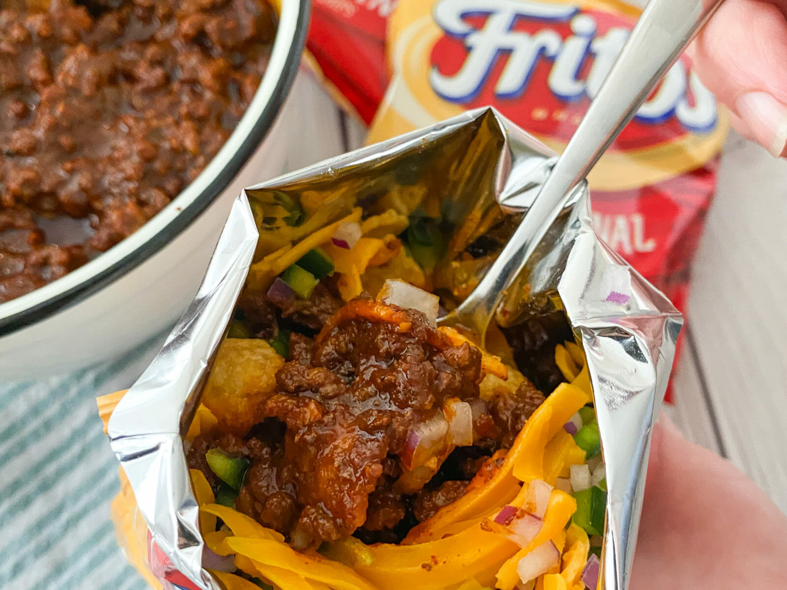 Santa Fe Style Frito Pie
