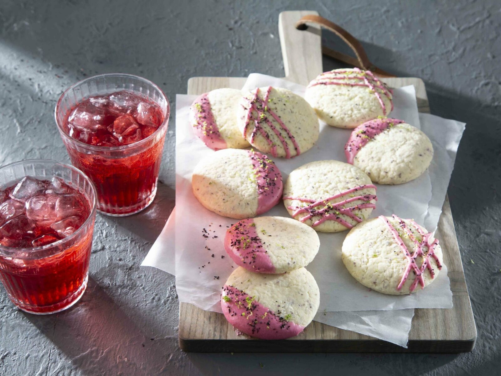 Hibiscus Tea Cakes