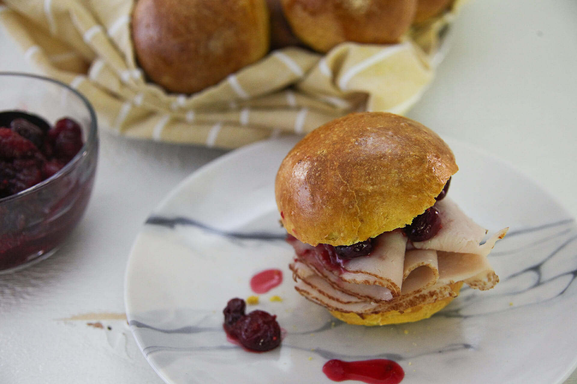 Pumpkin Brioche Rolls 1