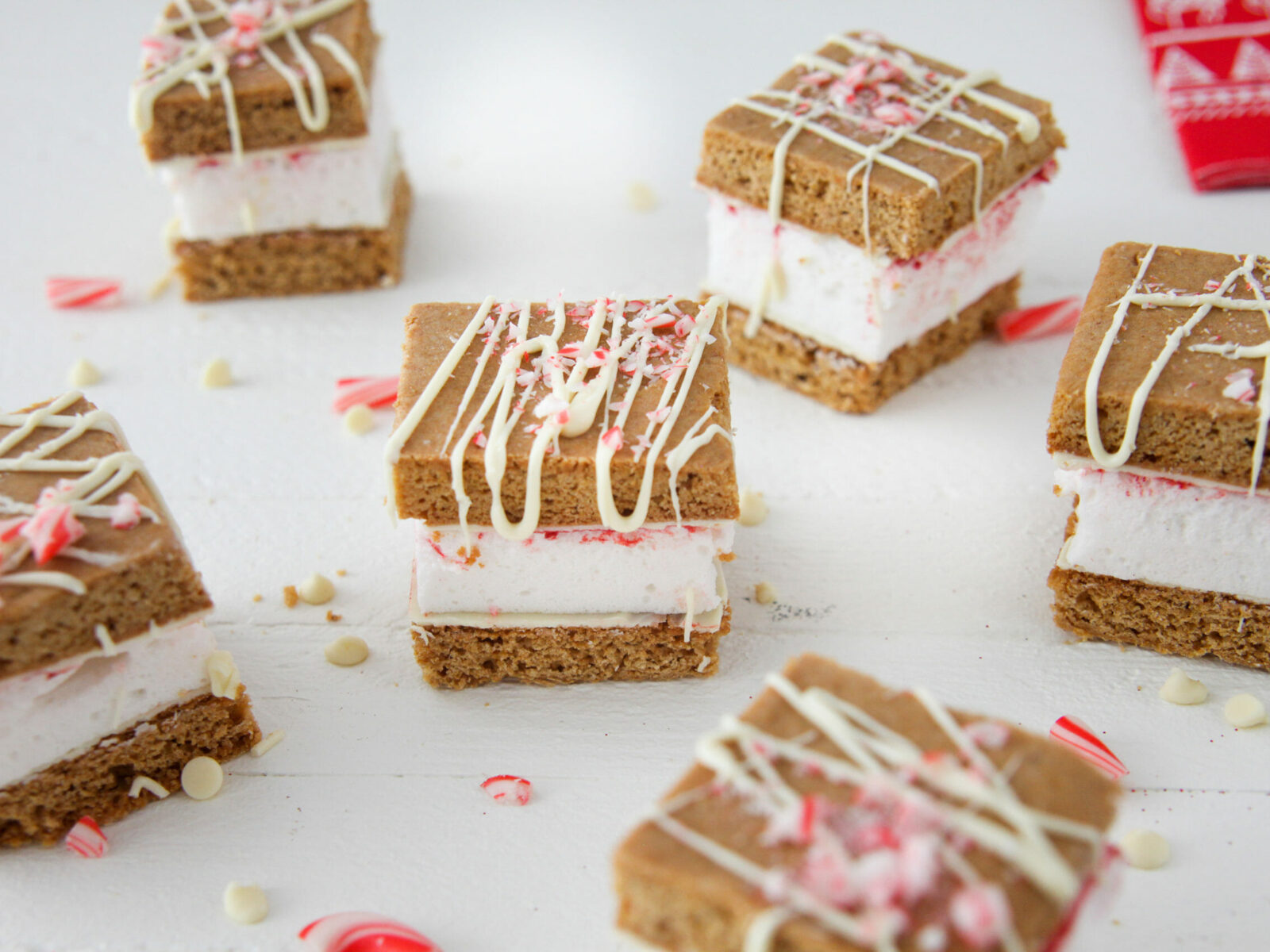 Gingerbread and White Chocolate S’mores