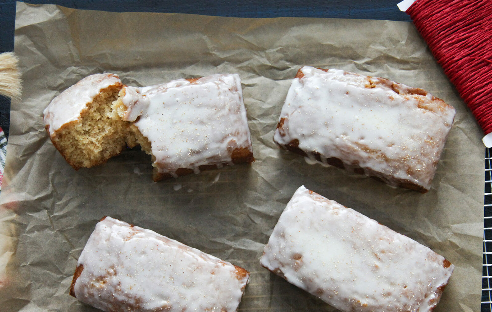 Bourbon & Eggnog Quick Bread