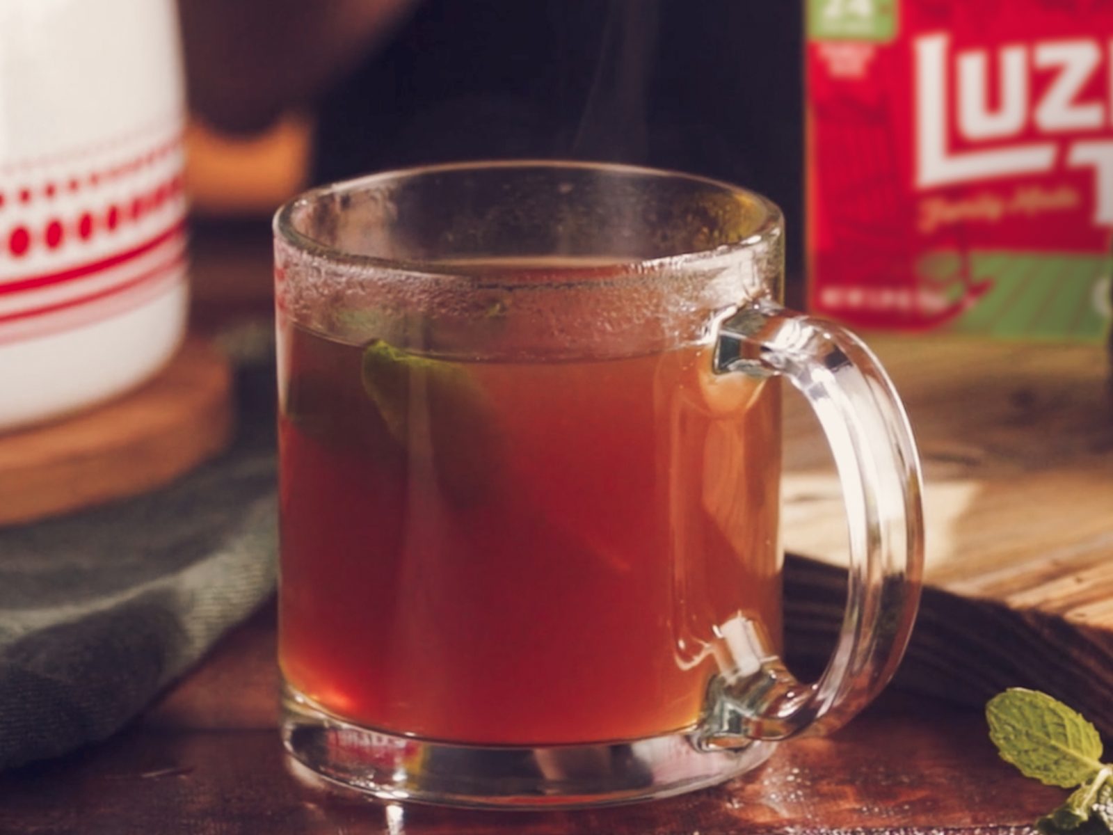 Green Tea and Honey Hot Toddy