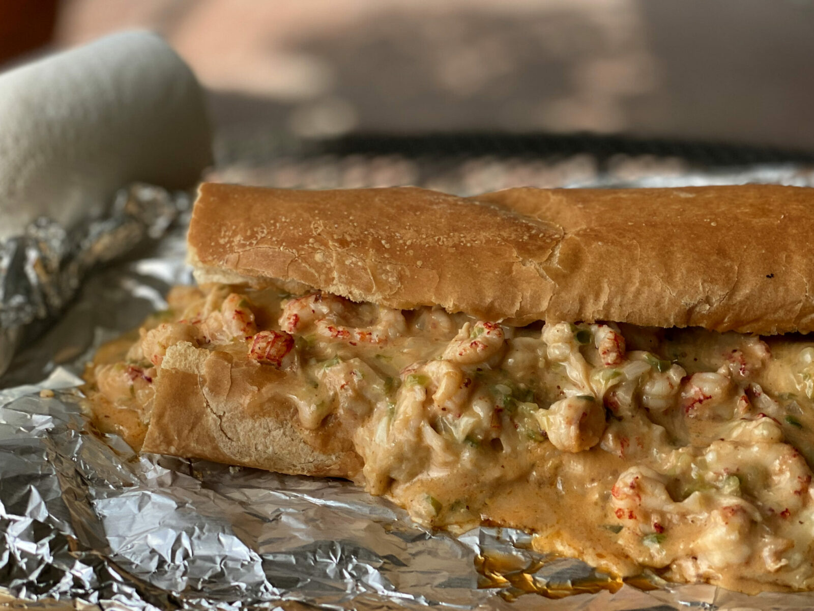 New Orleans Crawfish Bread