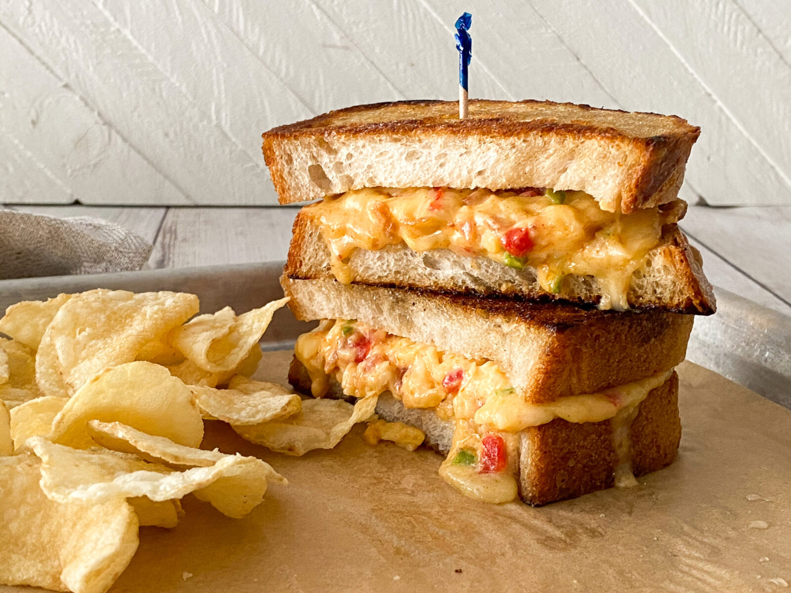 Grilled Pimiento Cheese Sandwiches