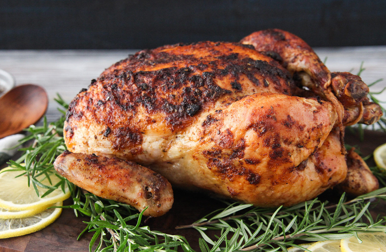 Carroll Shelby’s White Chili Roasted Chicken