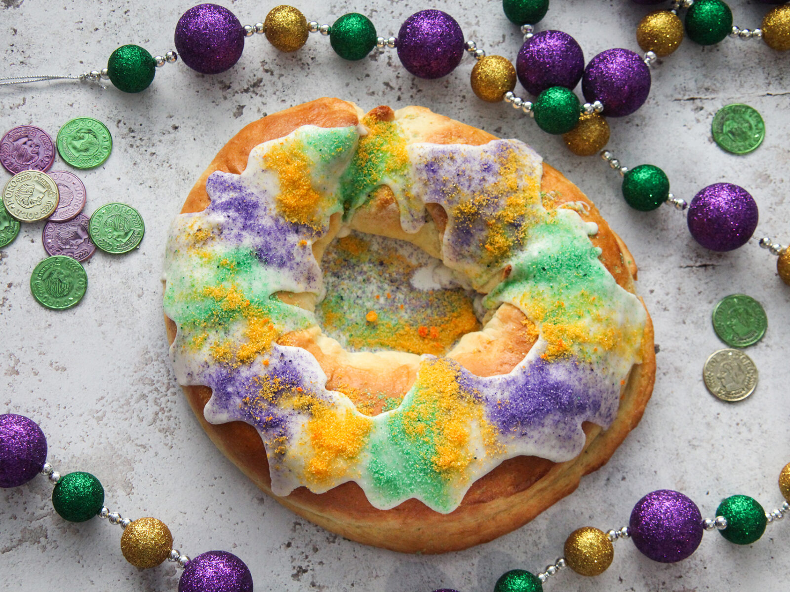New Orleans Style King Cake