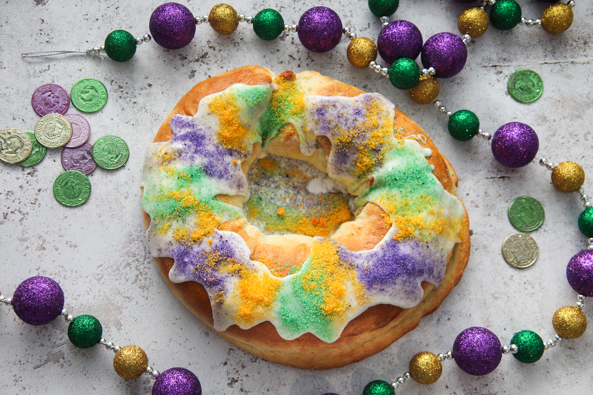 New Orleans Style King Cake 5