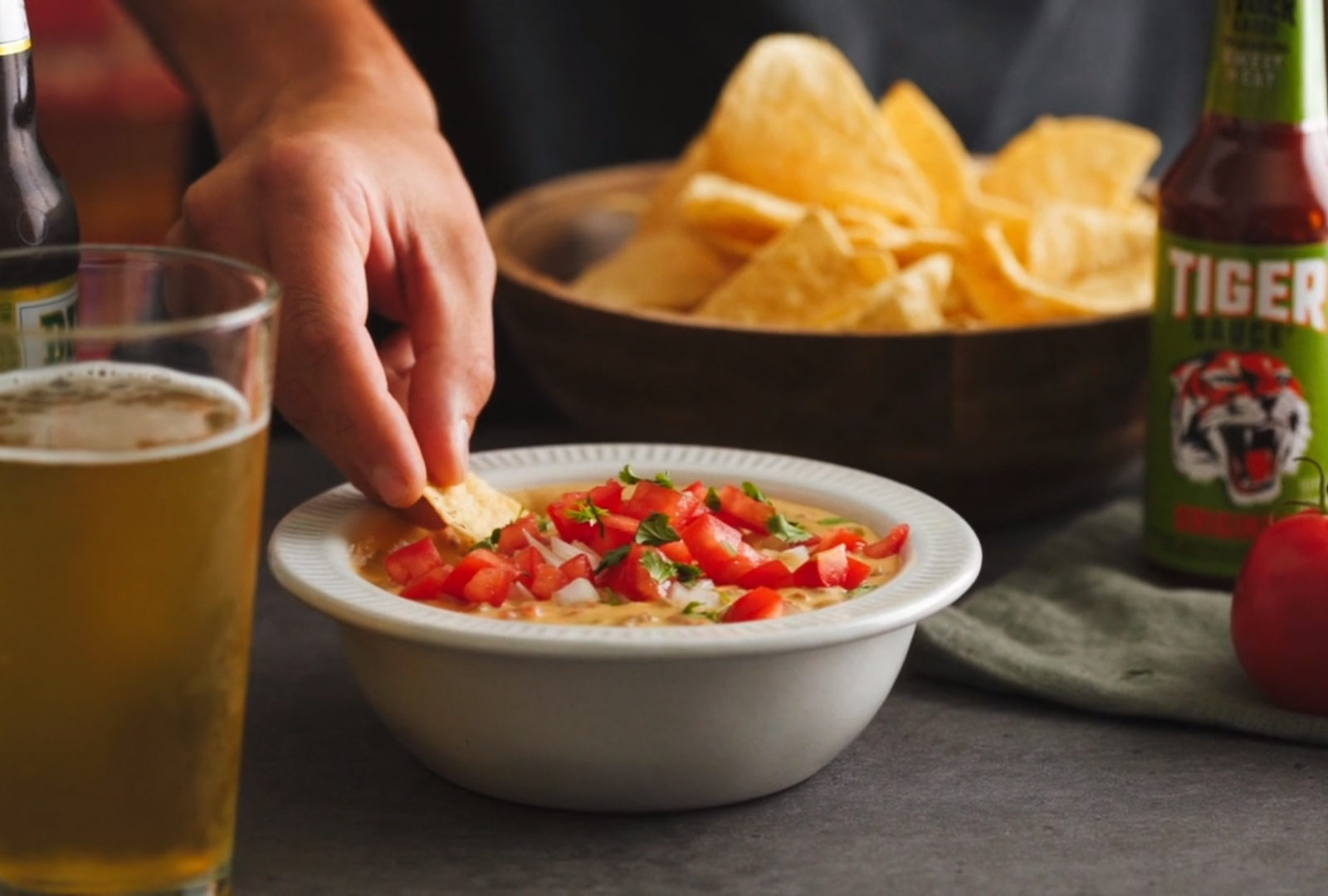 Tiger Beef Queso Dip