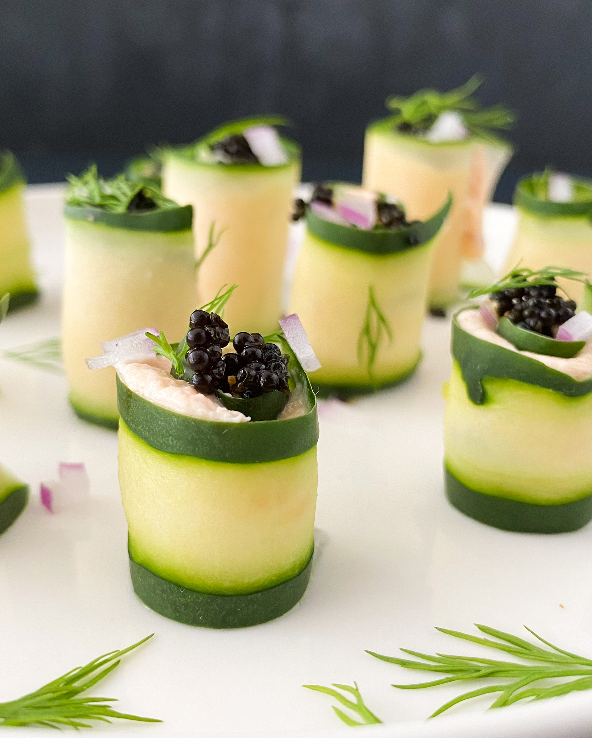 Smoked Salmon Canapes 5