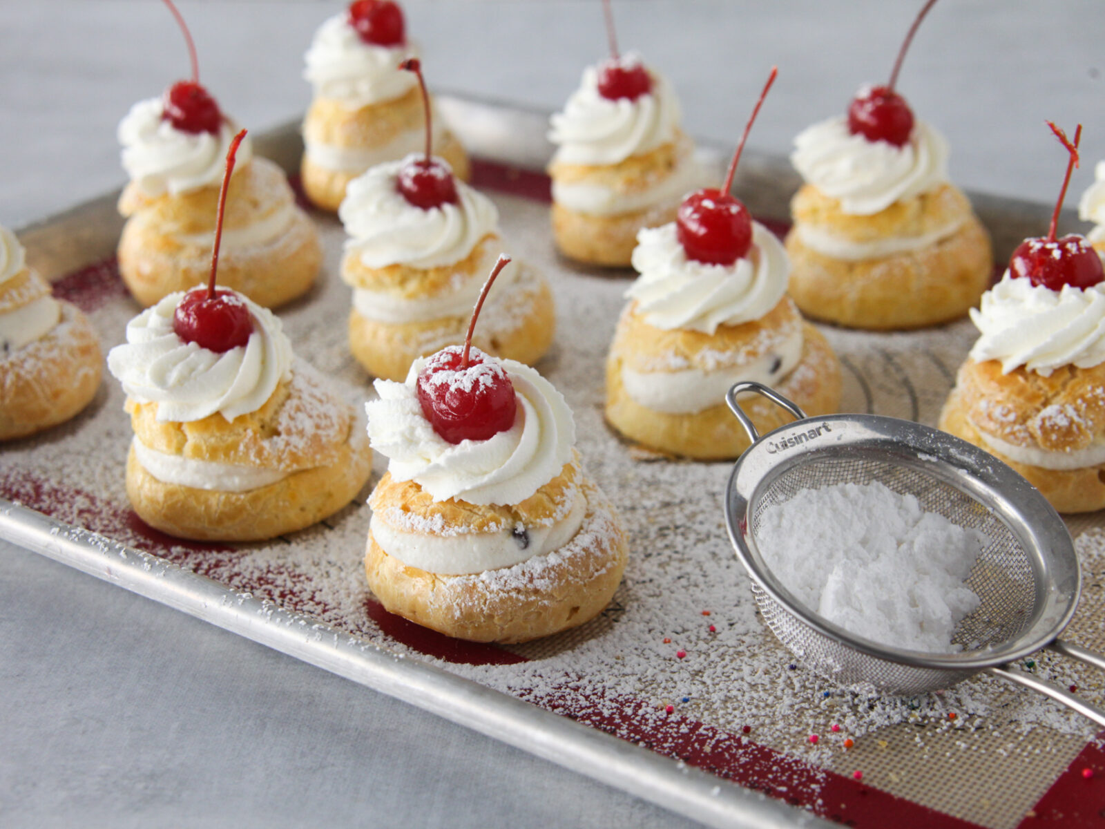 Italian Style Cream Puffs