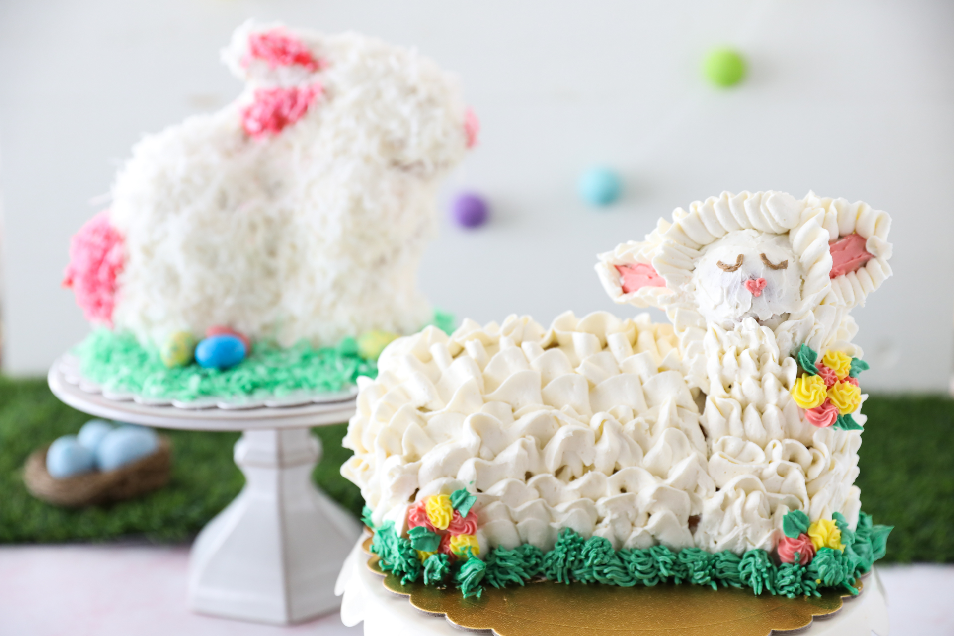 Lamb And Rabbit Cake 1