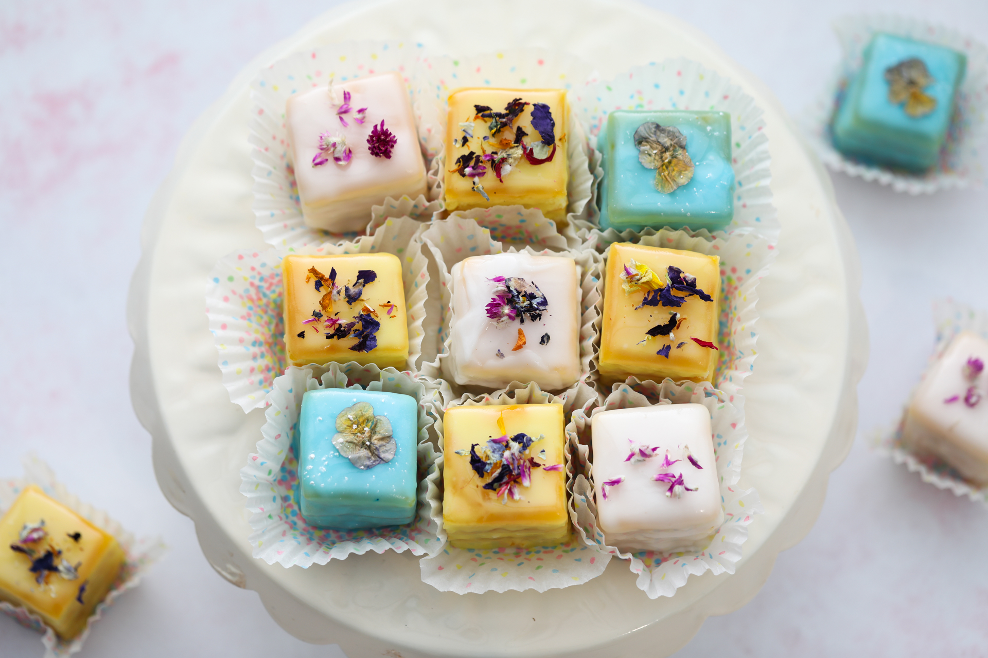 Almond Petit Fours 1