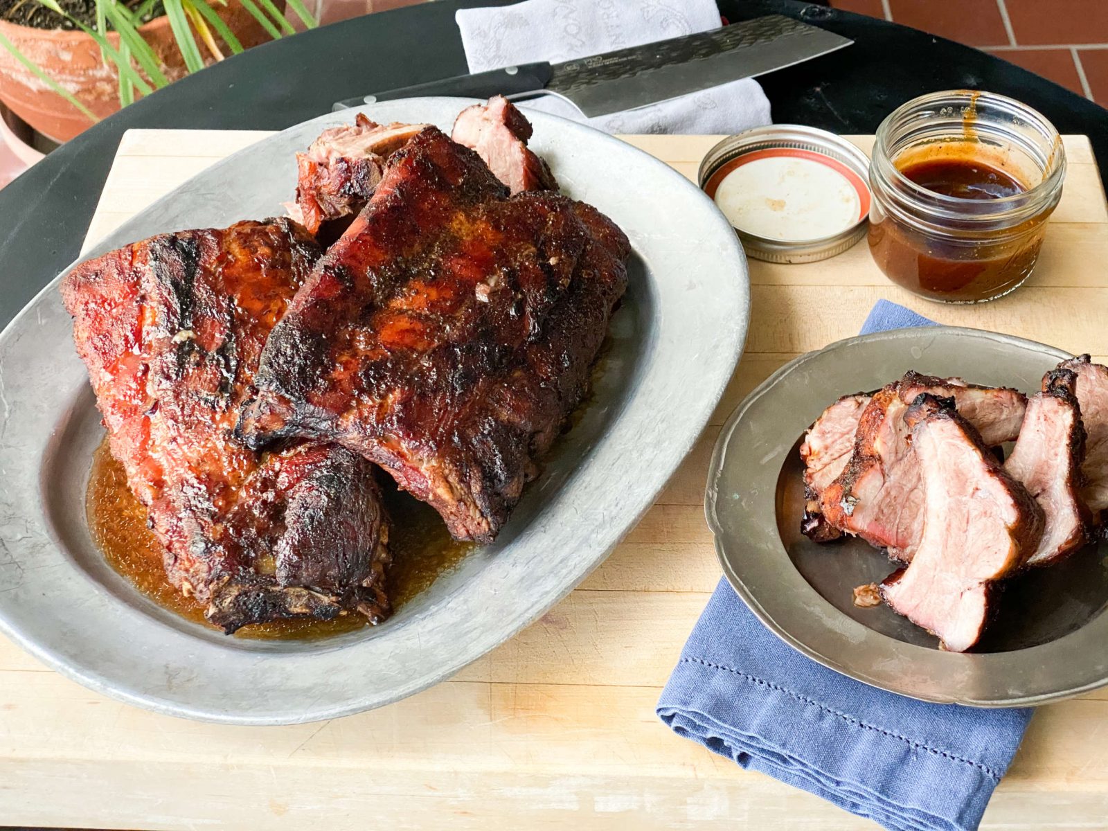 Tea-Brined St. Louis Ribs