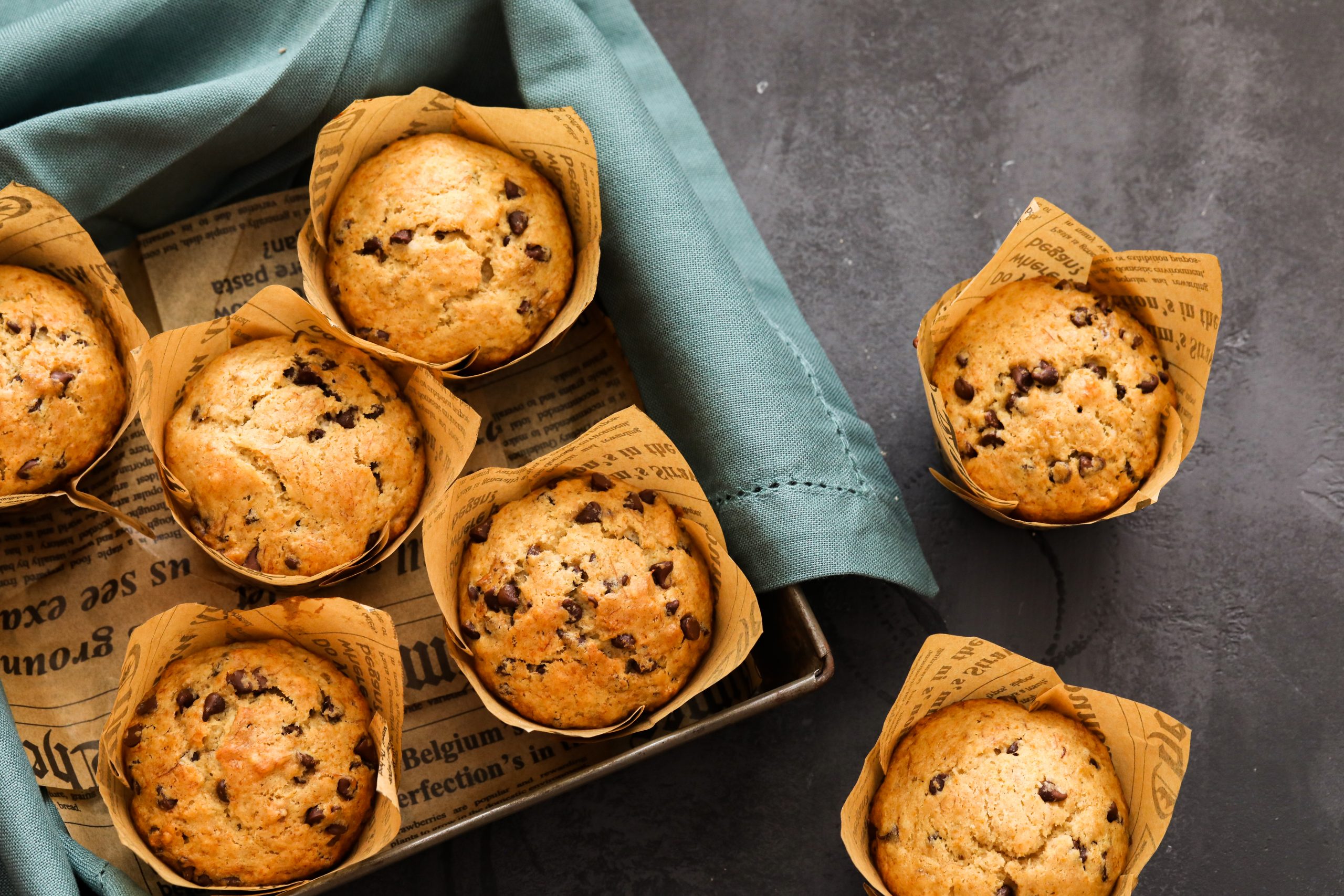 Banana Choco Chip Muffins Scaled 1