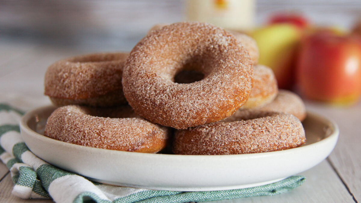 WIDE HD 1920X1080 SD Recipe Baked Apple Cider Doughnuts