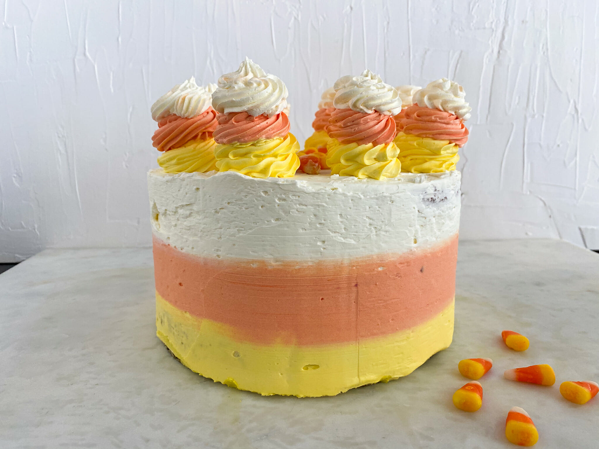 Candy Corn Cake 1