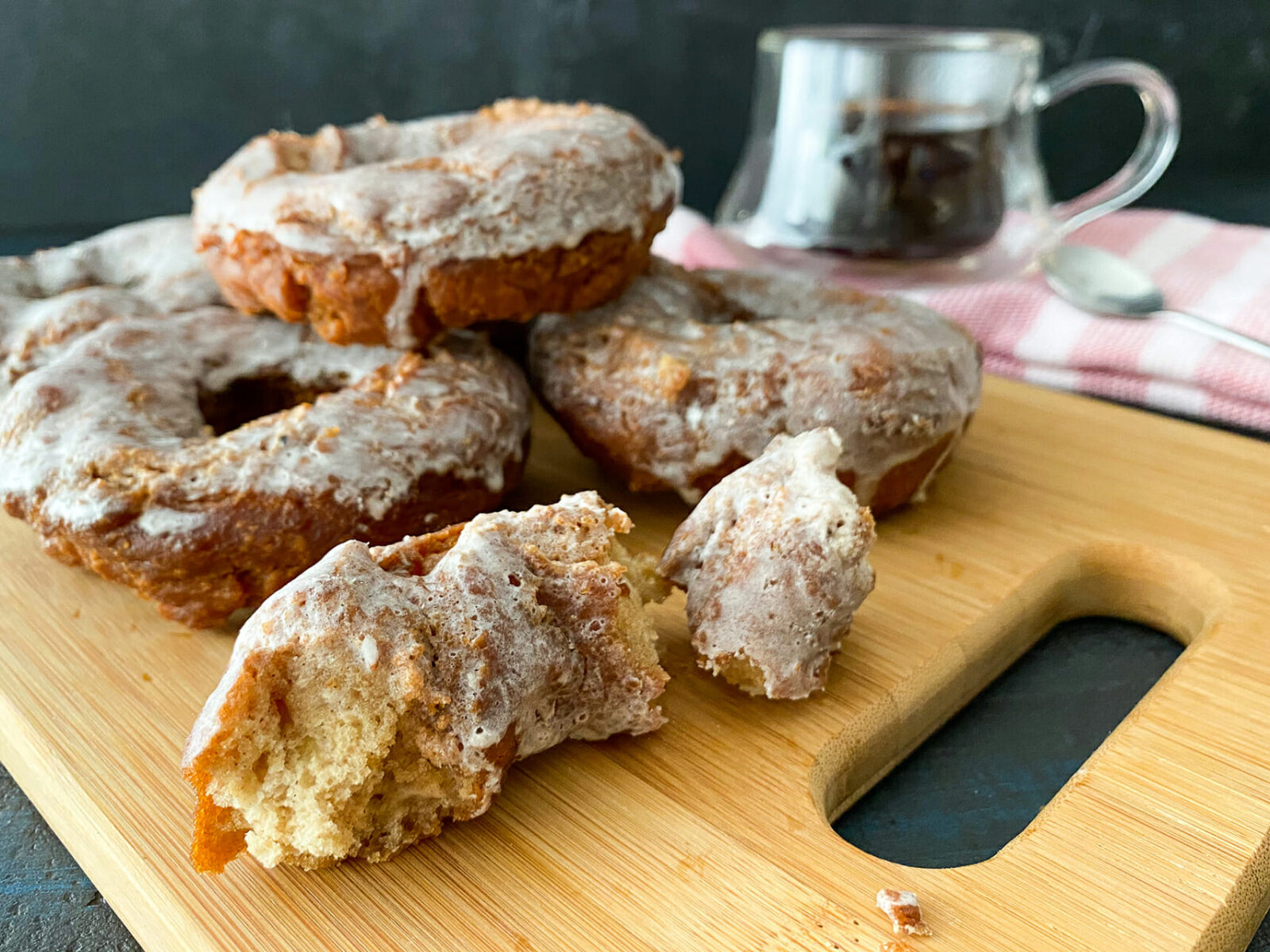 Glazed Apple Doughnuts