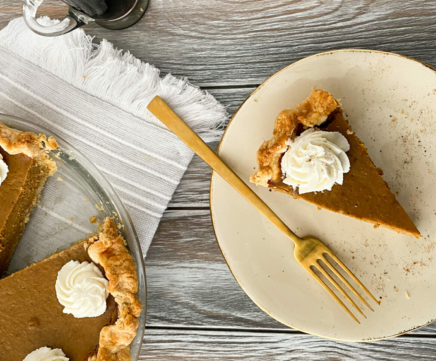 Chai Spice Pumpkin Pie