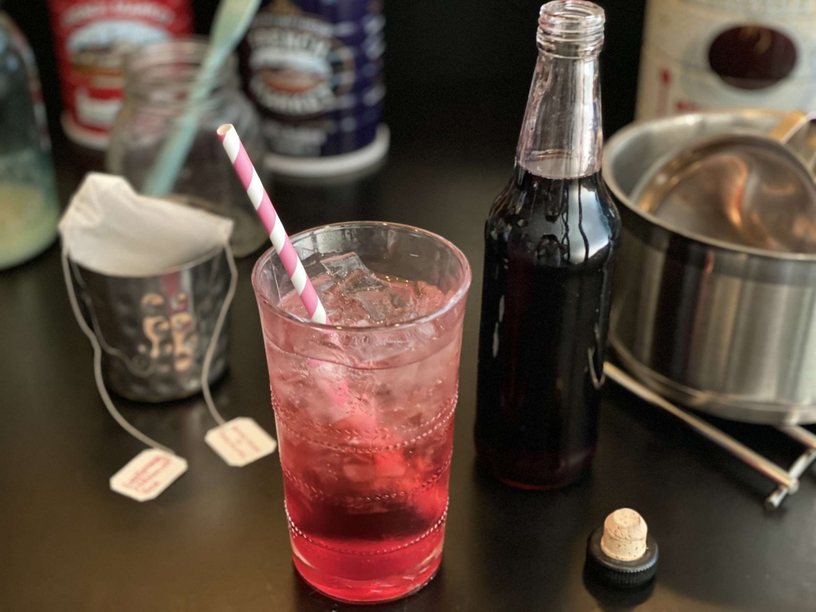 Hibiscus Tea Syrup