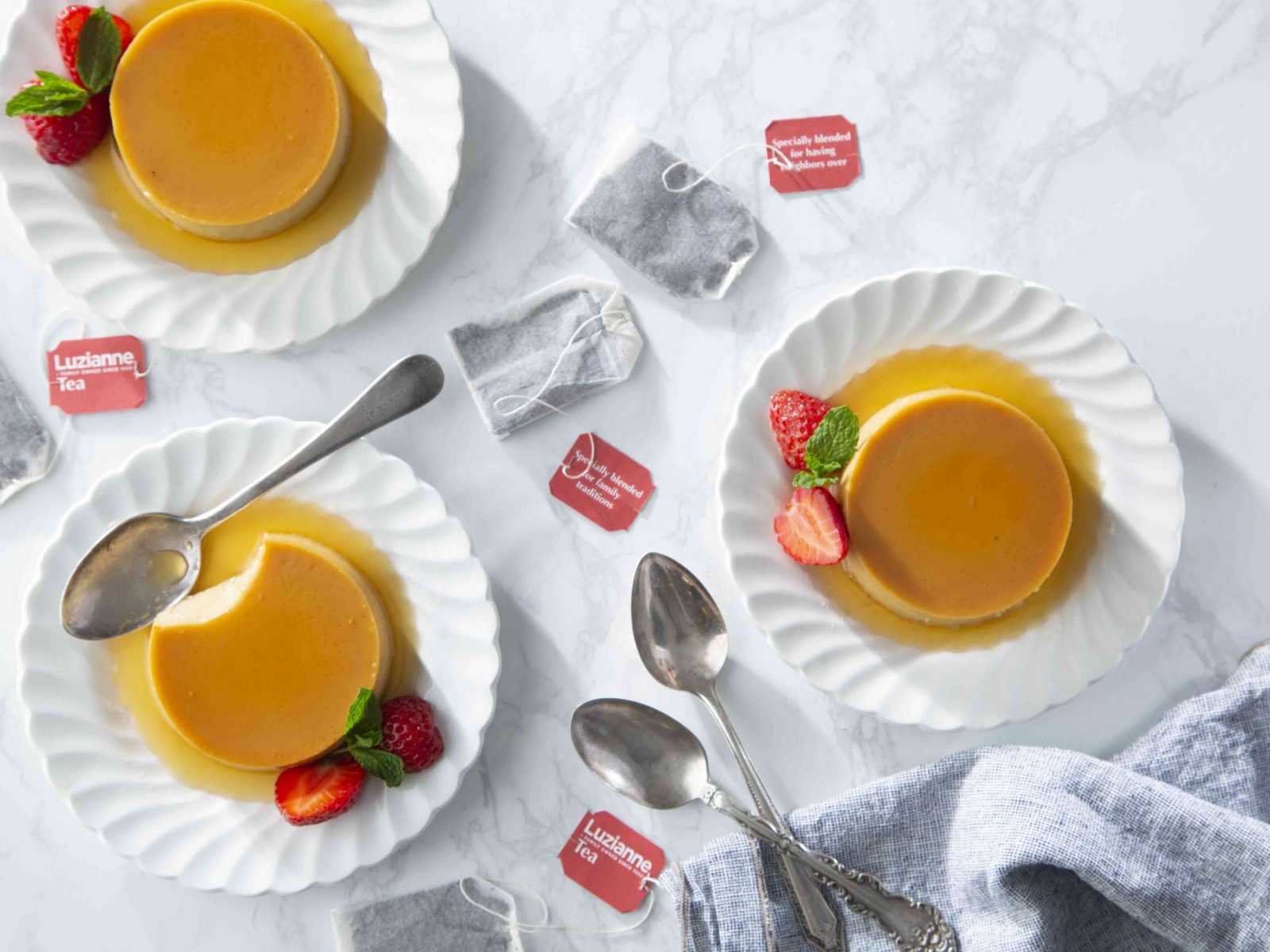 Sweet Tea Flan