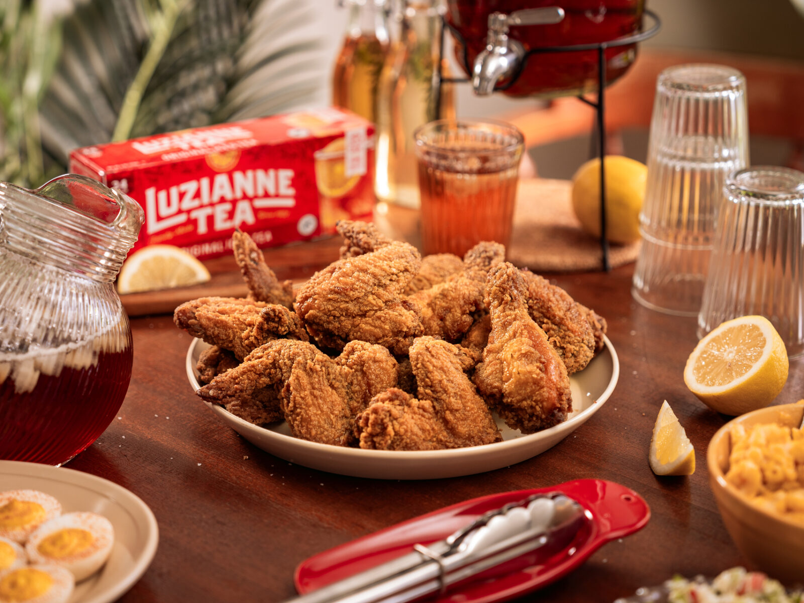 Sweet Tea Brined Fried Chicken