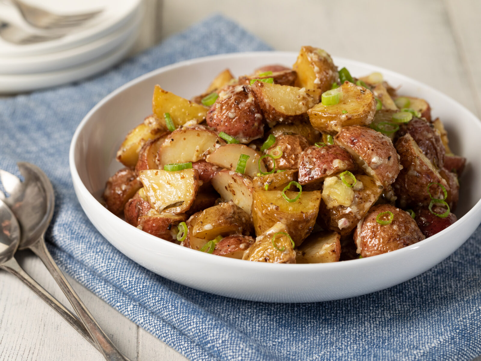 Roasted Potato Salad with Garlic Aioli