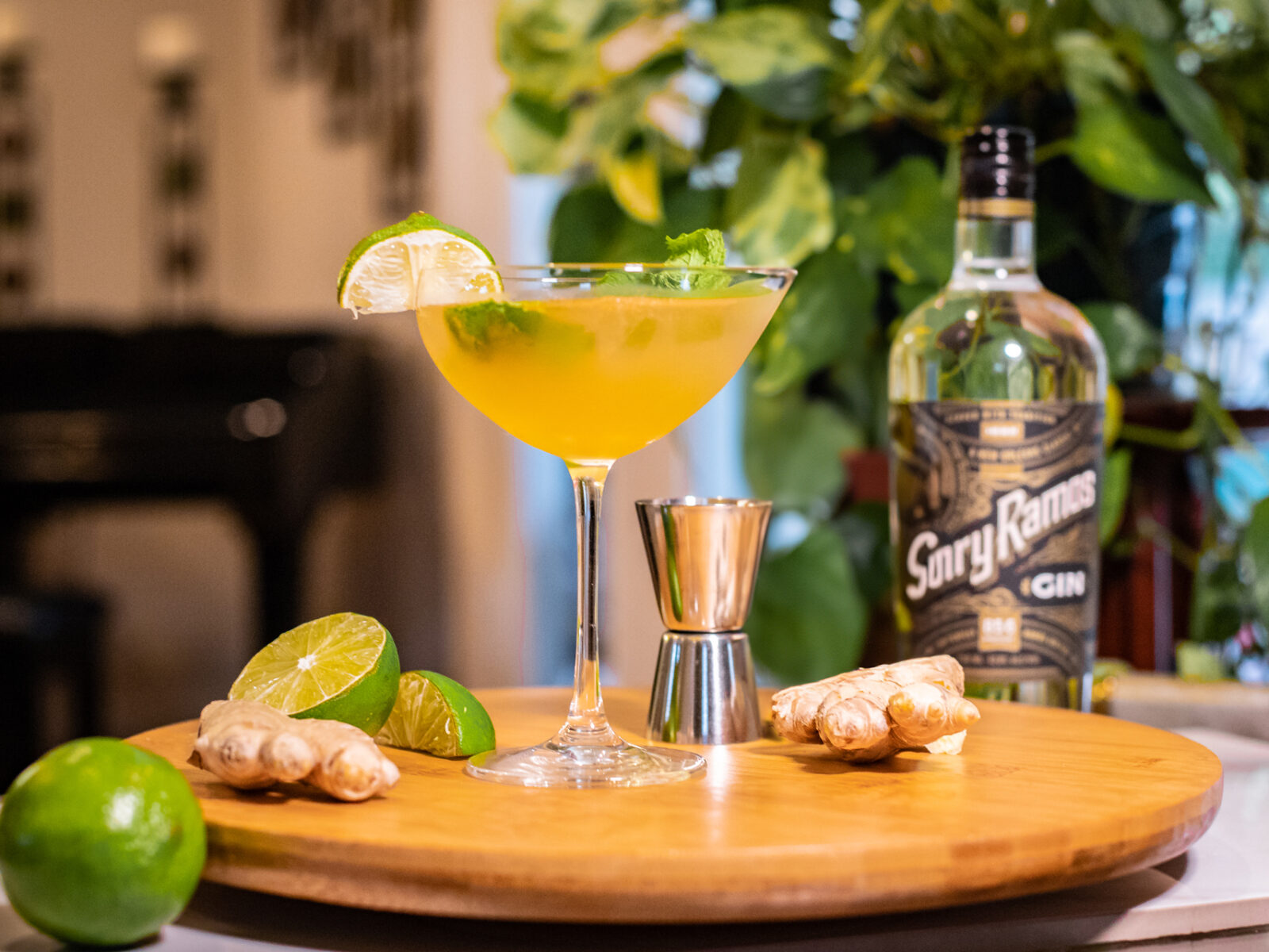 Green Tea Gimlet
