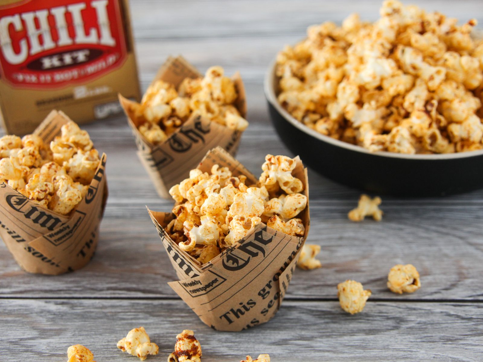 Chili Buttered Popcorn