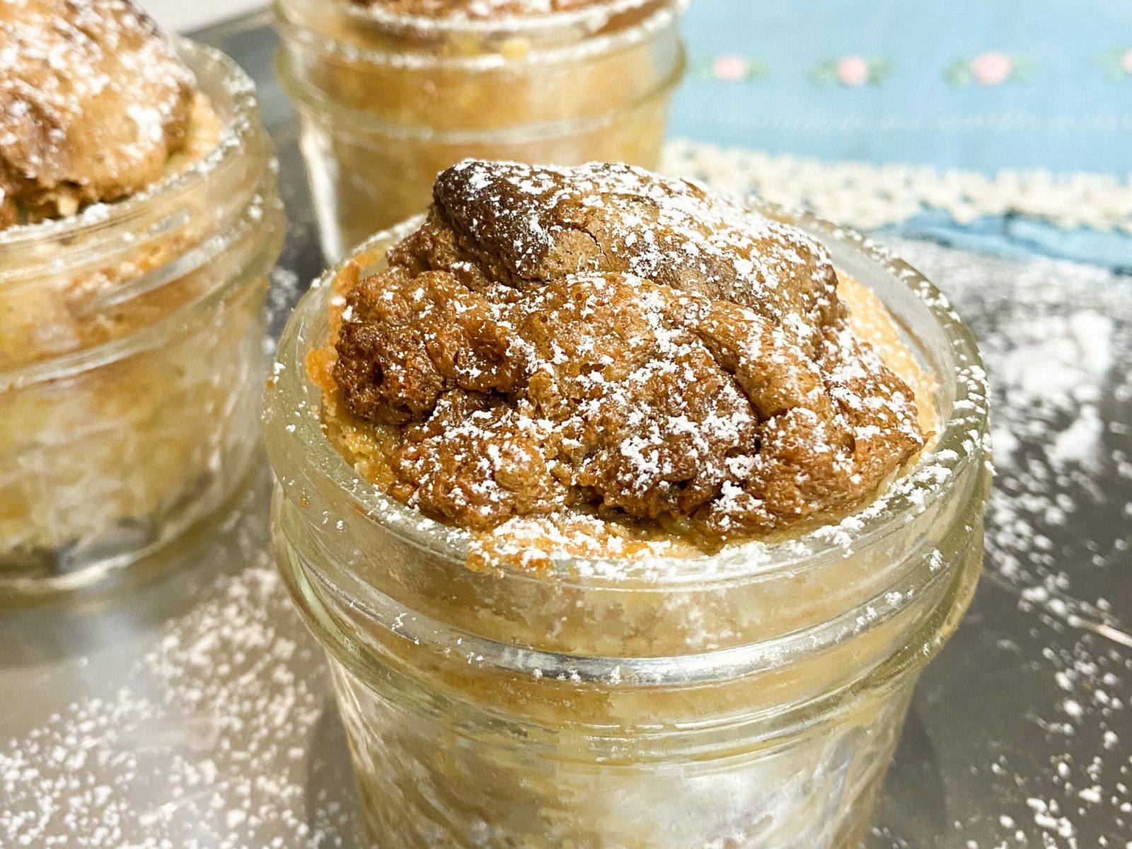 Pecan Pie Baked in a Jar