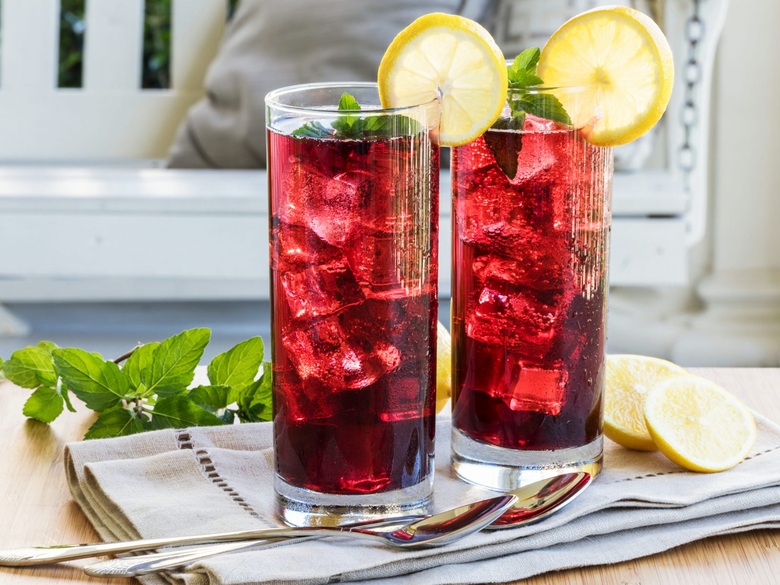 Hibiscus Iced Tea Sparkler