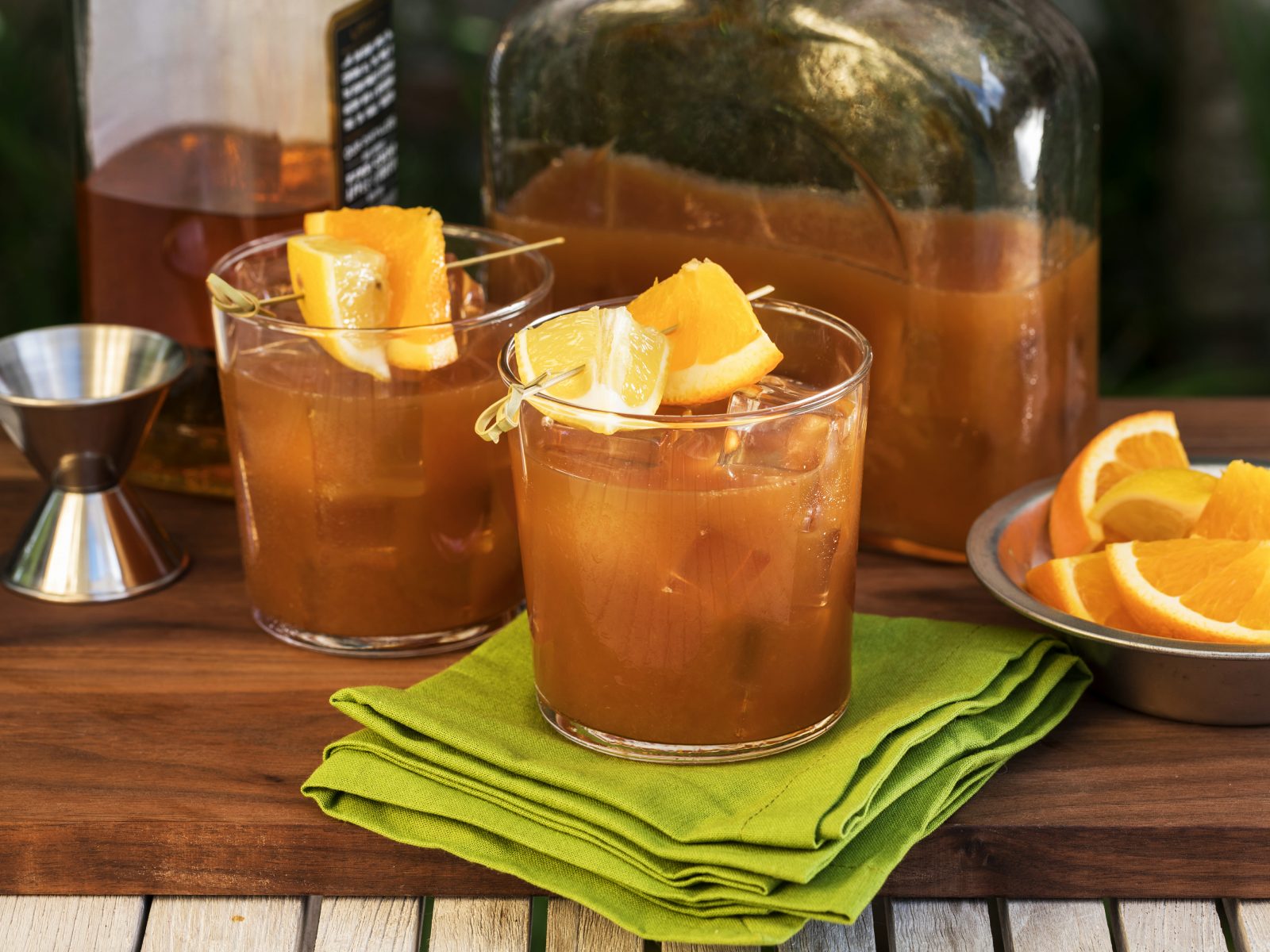 Bourbon Iced Tea Punch