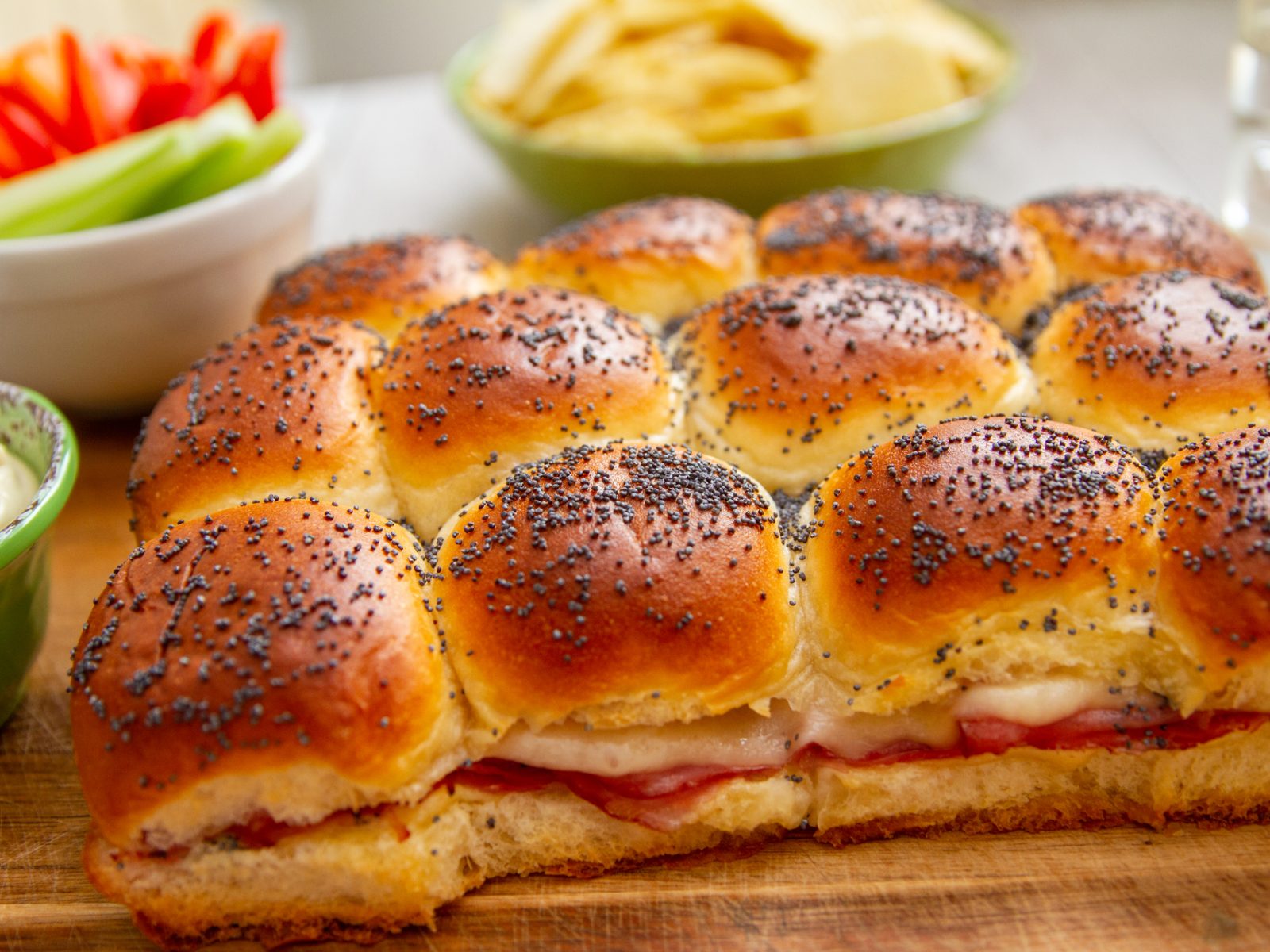 Classic Ham and Swiss Sliders