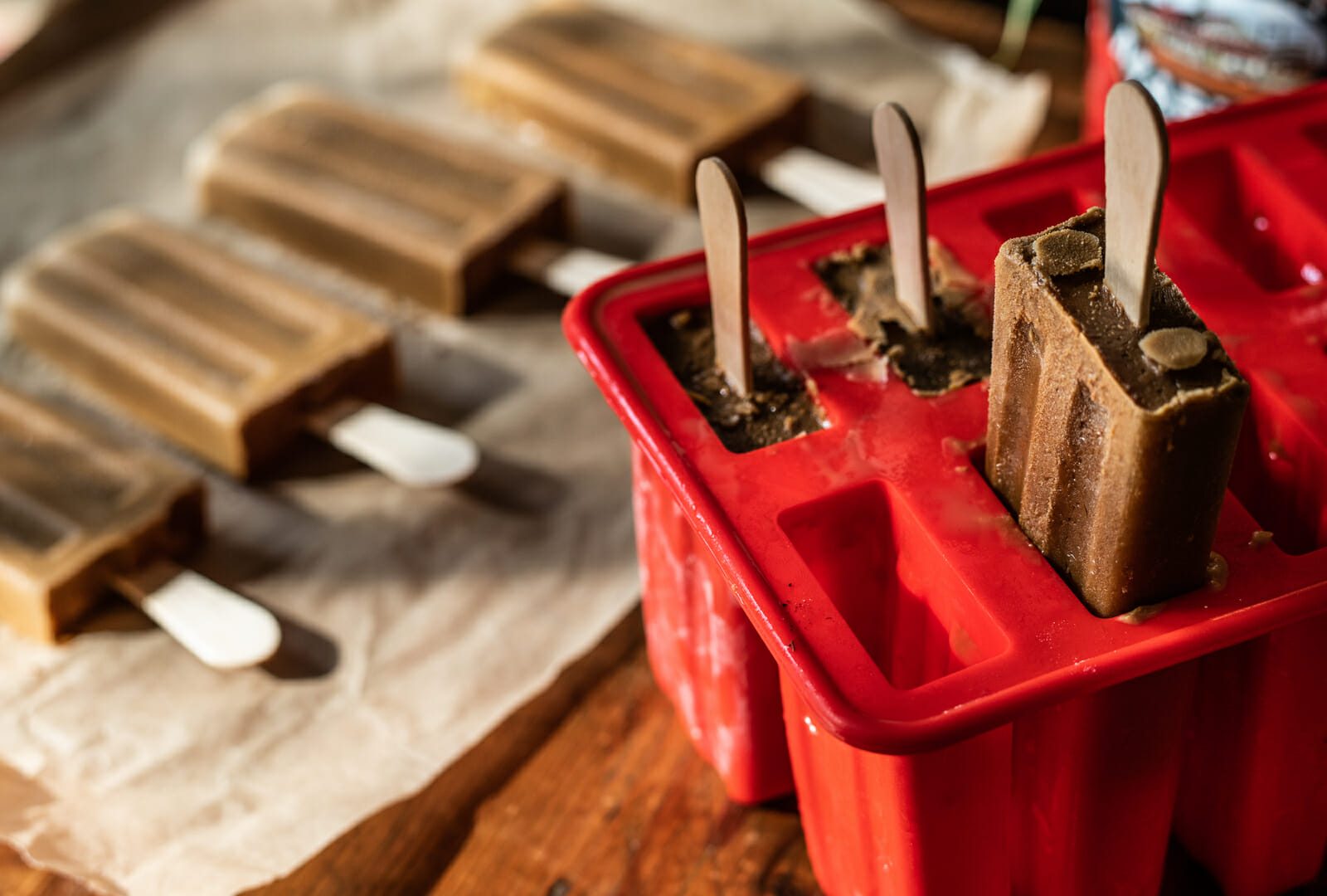 Vietnamese Coffee Freezer Pops