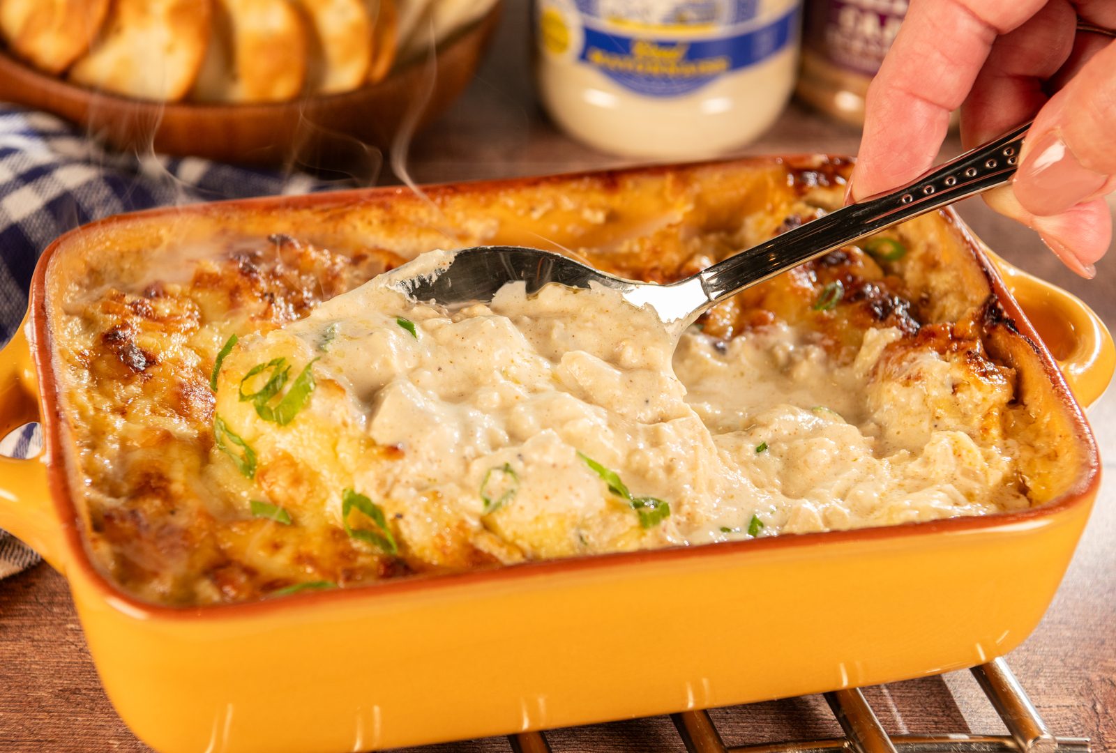 Fancy Cajun Crab Dip