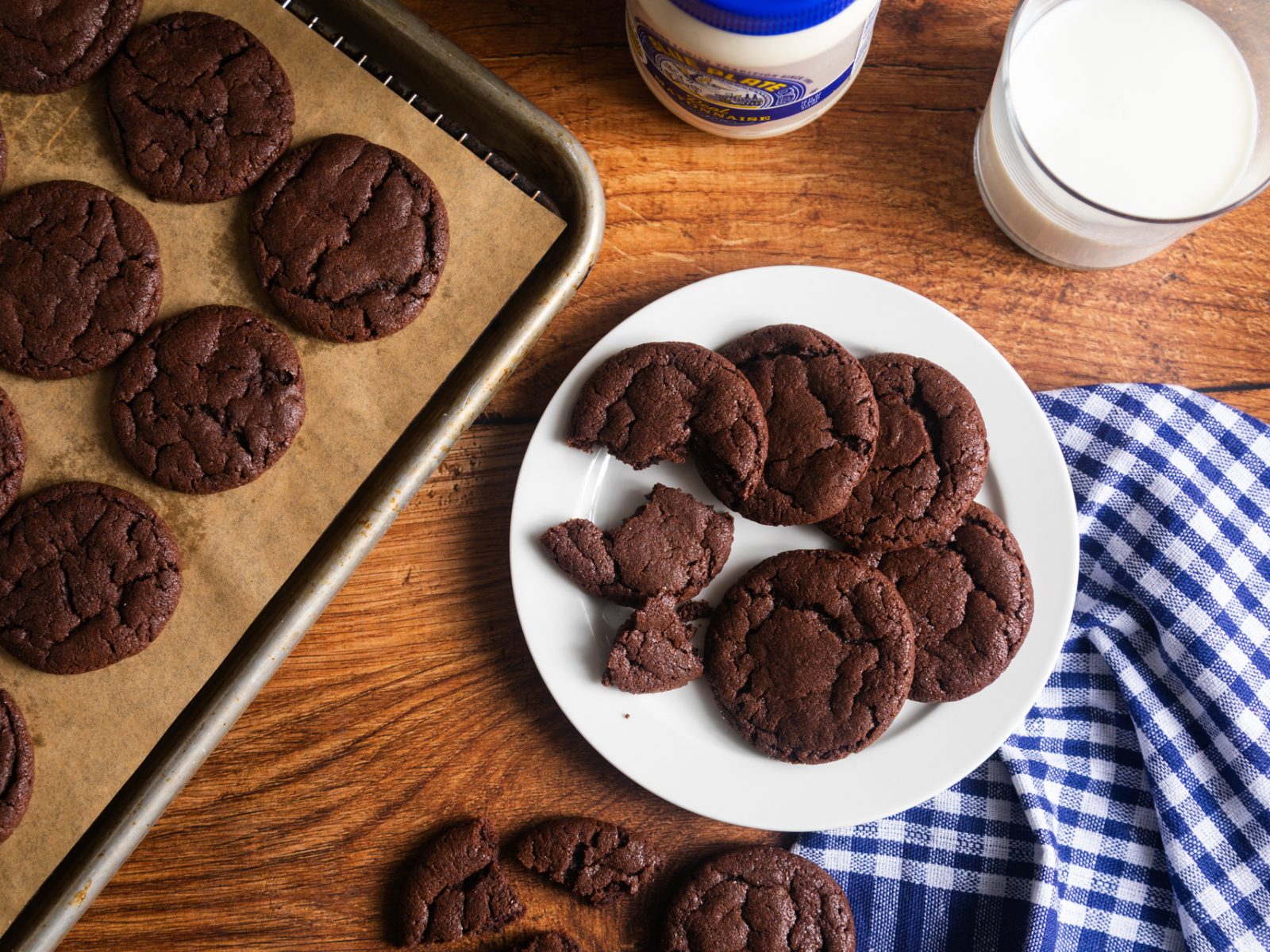 Chocolate Mayo Cake Cookies