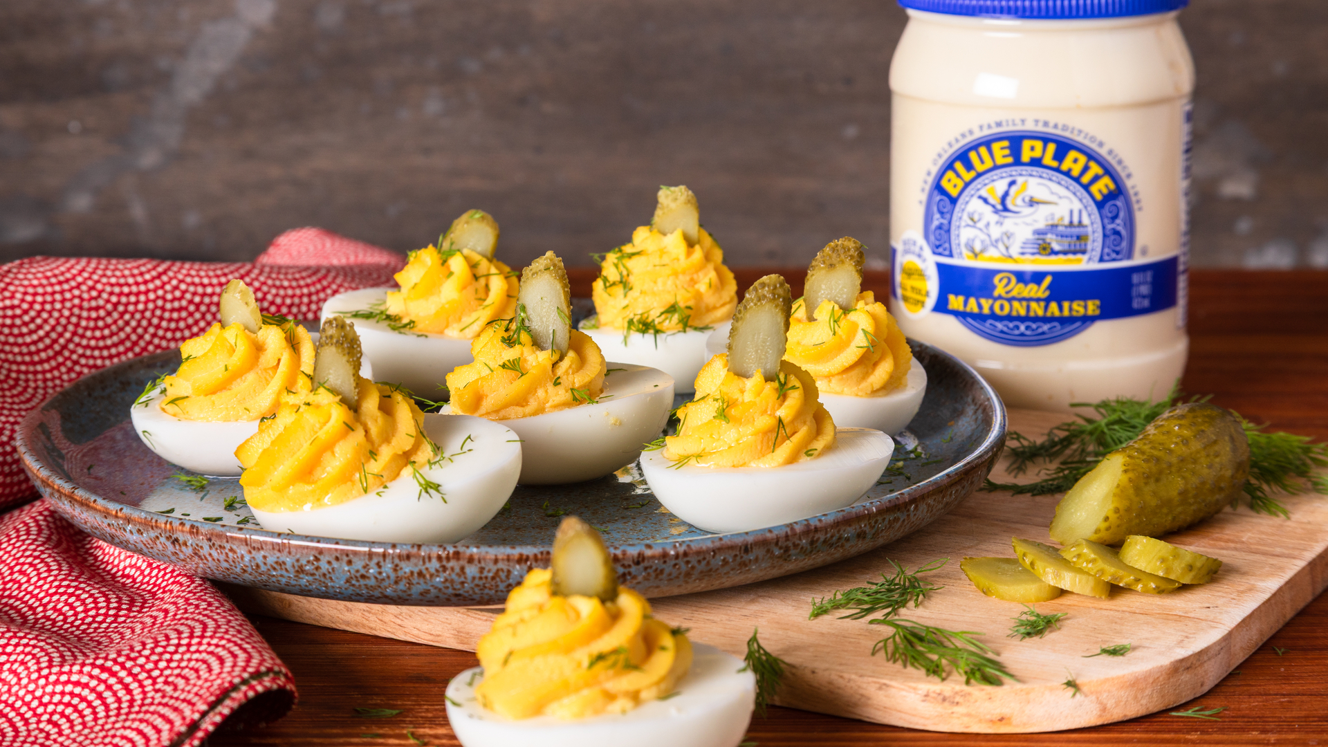 Dill Pickle Deviled Eggs 4
