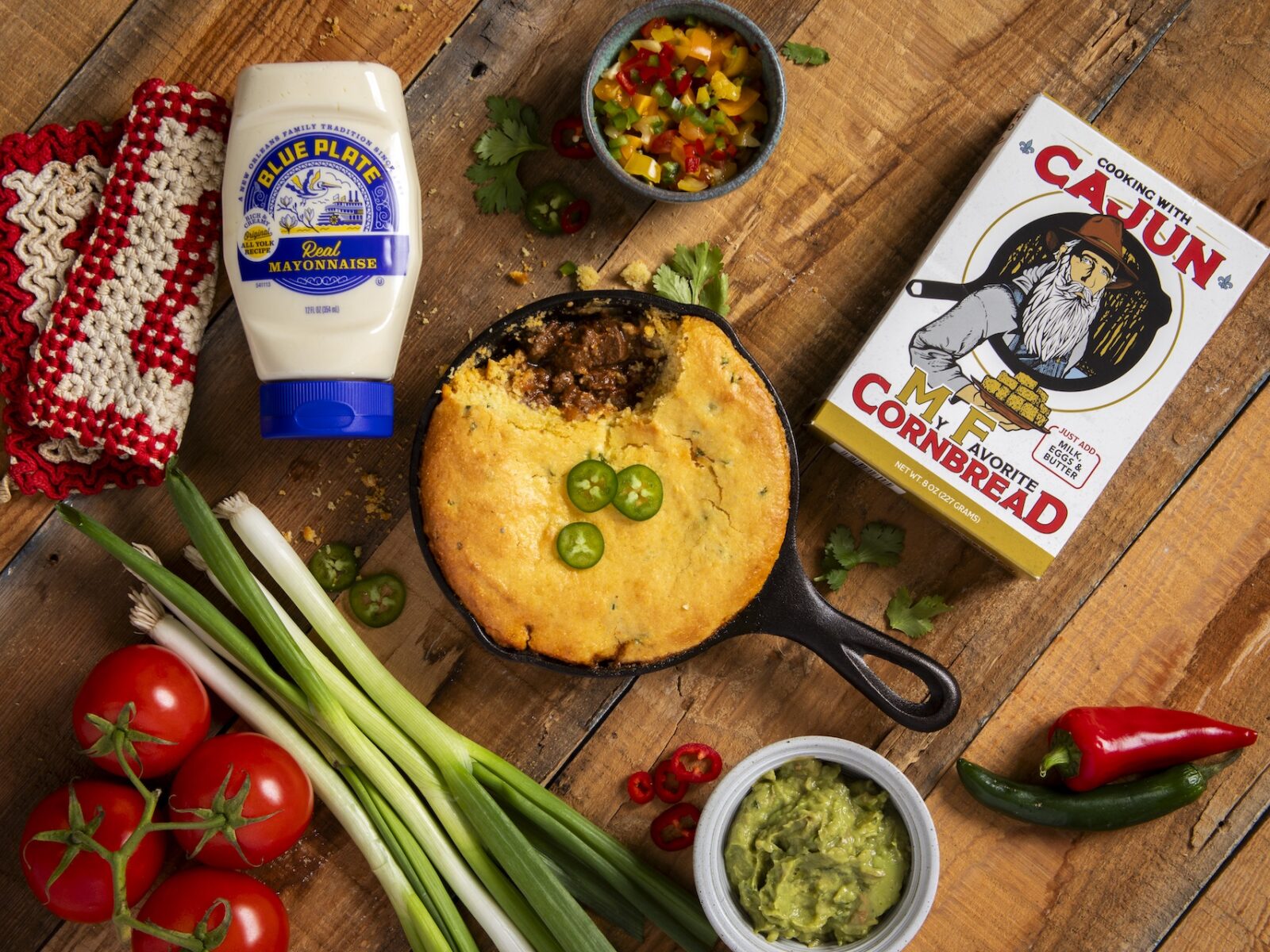 Chili Cornbread Casserole