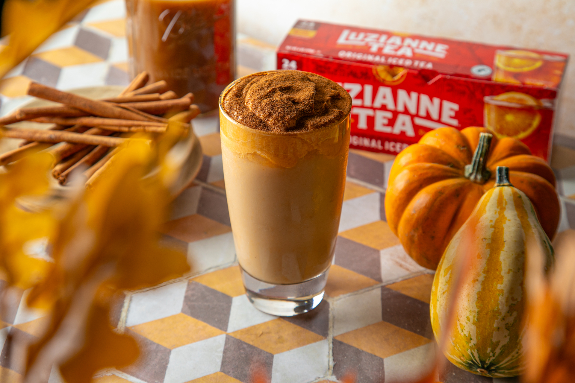 LG 1920X LT Chai Iced Latte With Pumpkin Cold Foam 2
