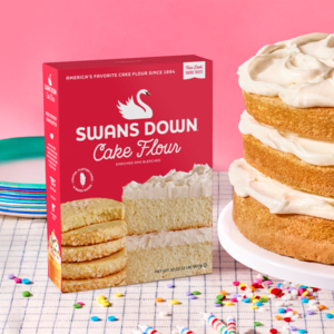 new box design with cake