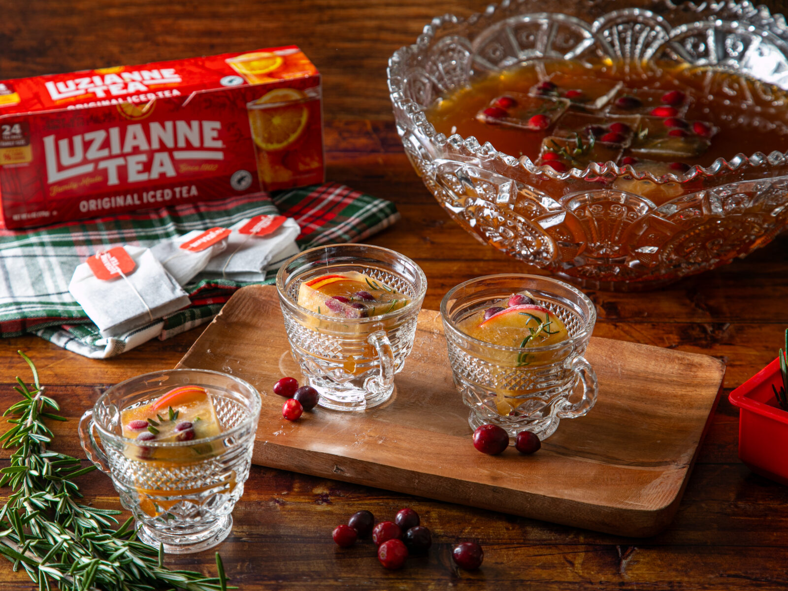 Ciderberry Tea Sparkling Punch