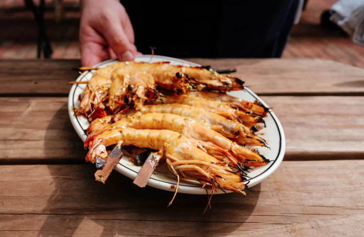 Bayou BBQ Shrimp Blue Plate Mayo